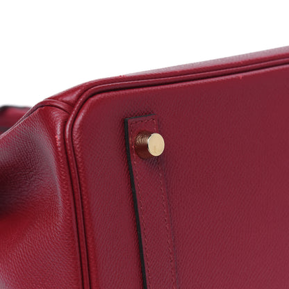 Hermes Epsom Birkin 30 Rouge Grenat 4 of 8