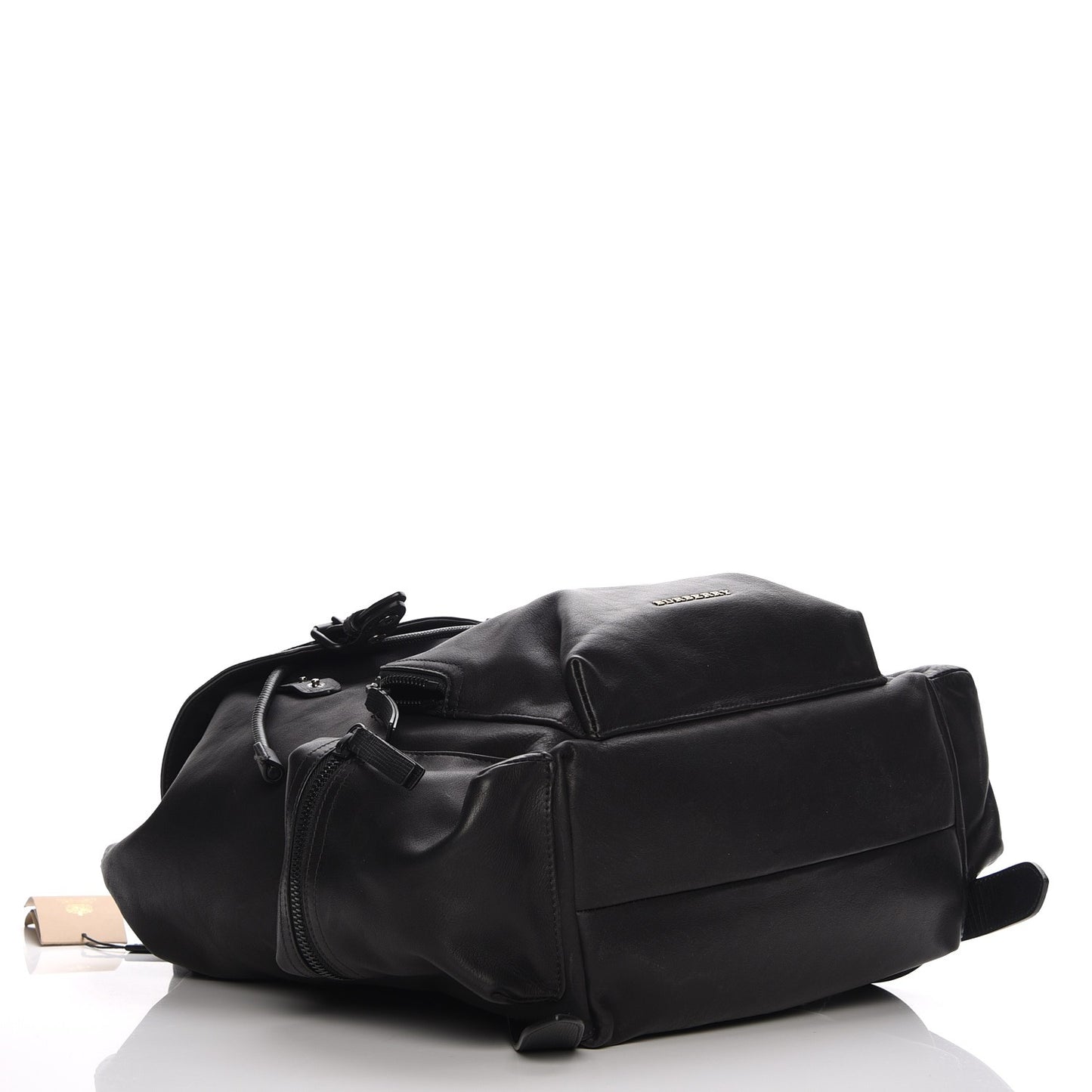 Weatherproof Leather Large Rucksack Backpack Black