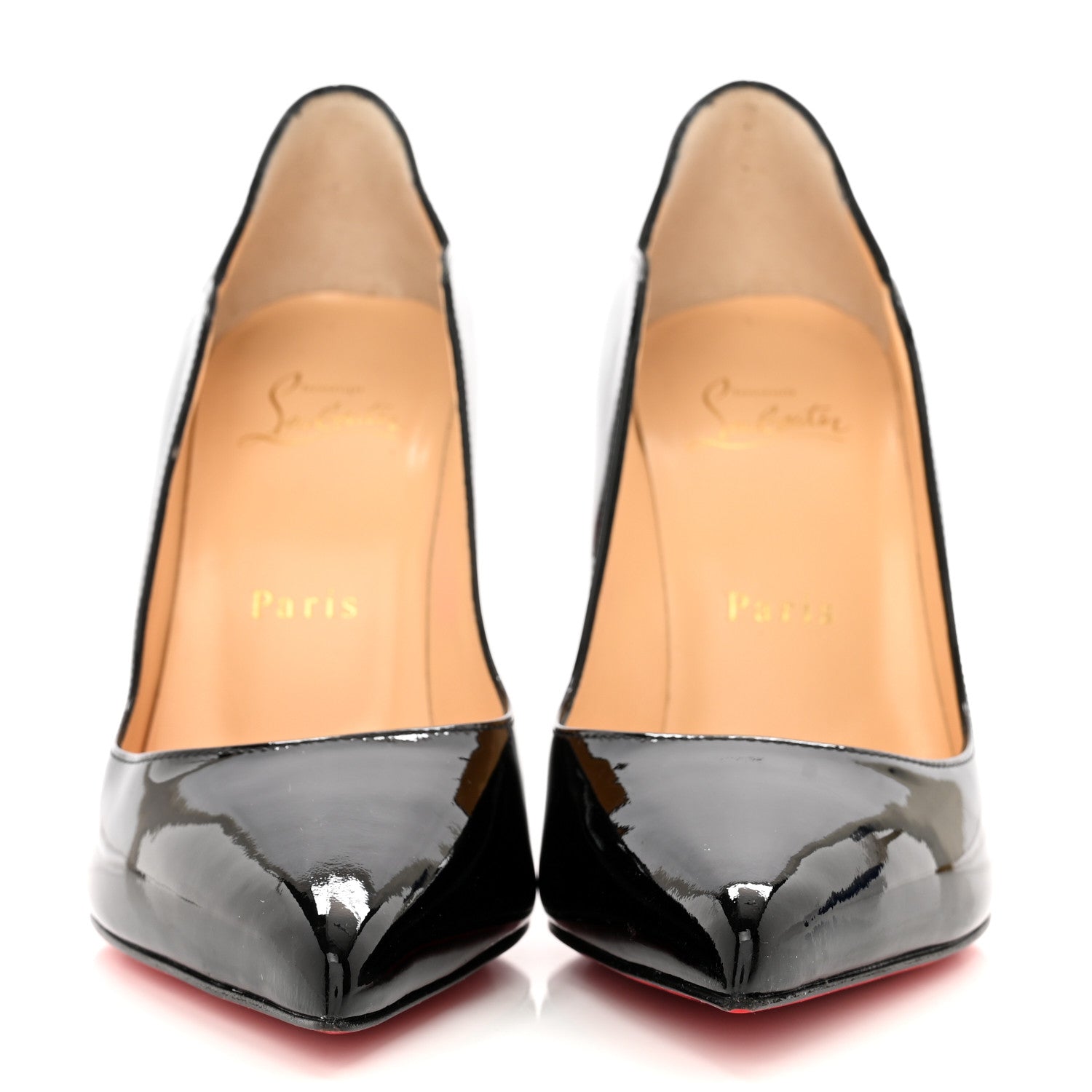 Christian Louboutin Patent Hot Chick 100 Pumps 36.5 Black 2 of 12