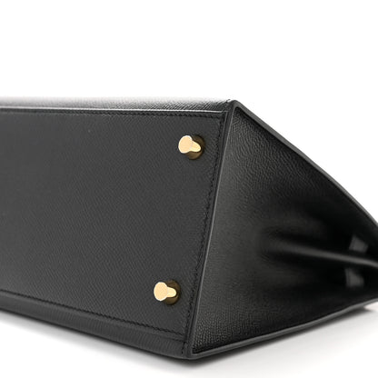 Hermes Epsom Kelly Sellier 28 Black 10 of 11