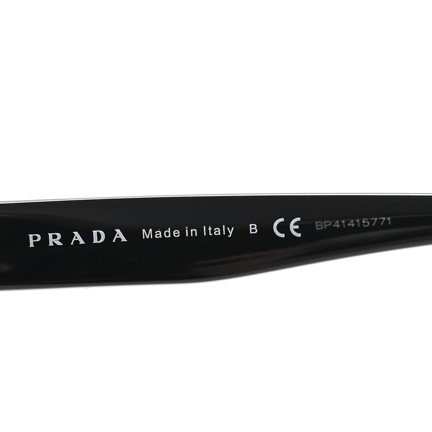 Prada Acetate Sunglasses SPR 16X Black 5 of 8