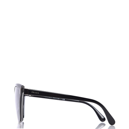 Prada Cat Eye Sunglasses SPR56T Black 2 of 7