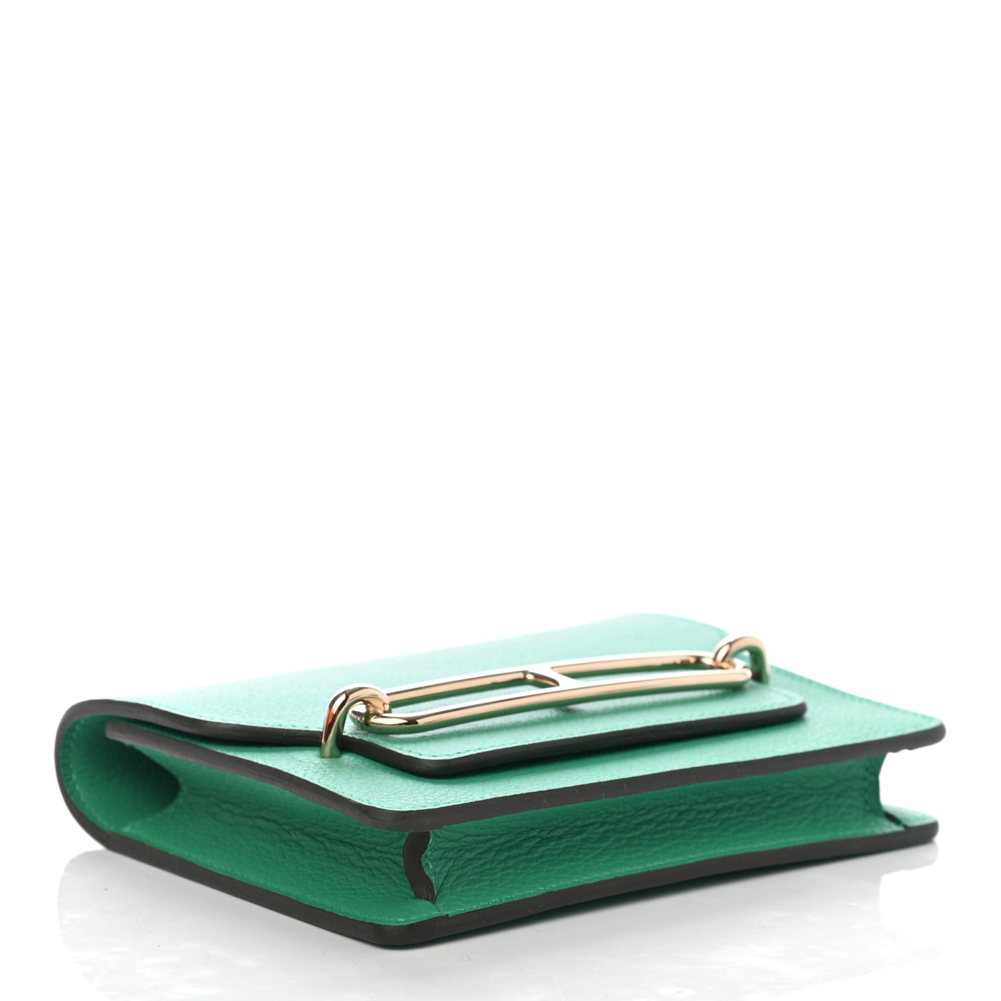 Evercolor Bi-Color Roulis Slim Wallet Menthe Vert Bosphore