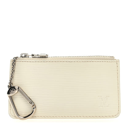 Louis Vuitton Epi Key Pouch Ivory 1 of 6