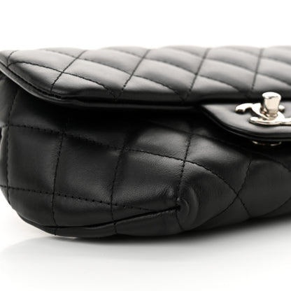 Chanel Calfskin Quilted CC Uniform Flap Belt Bag Black 10 of 11