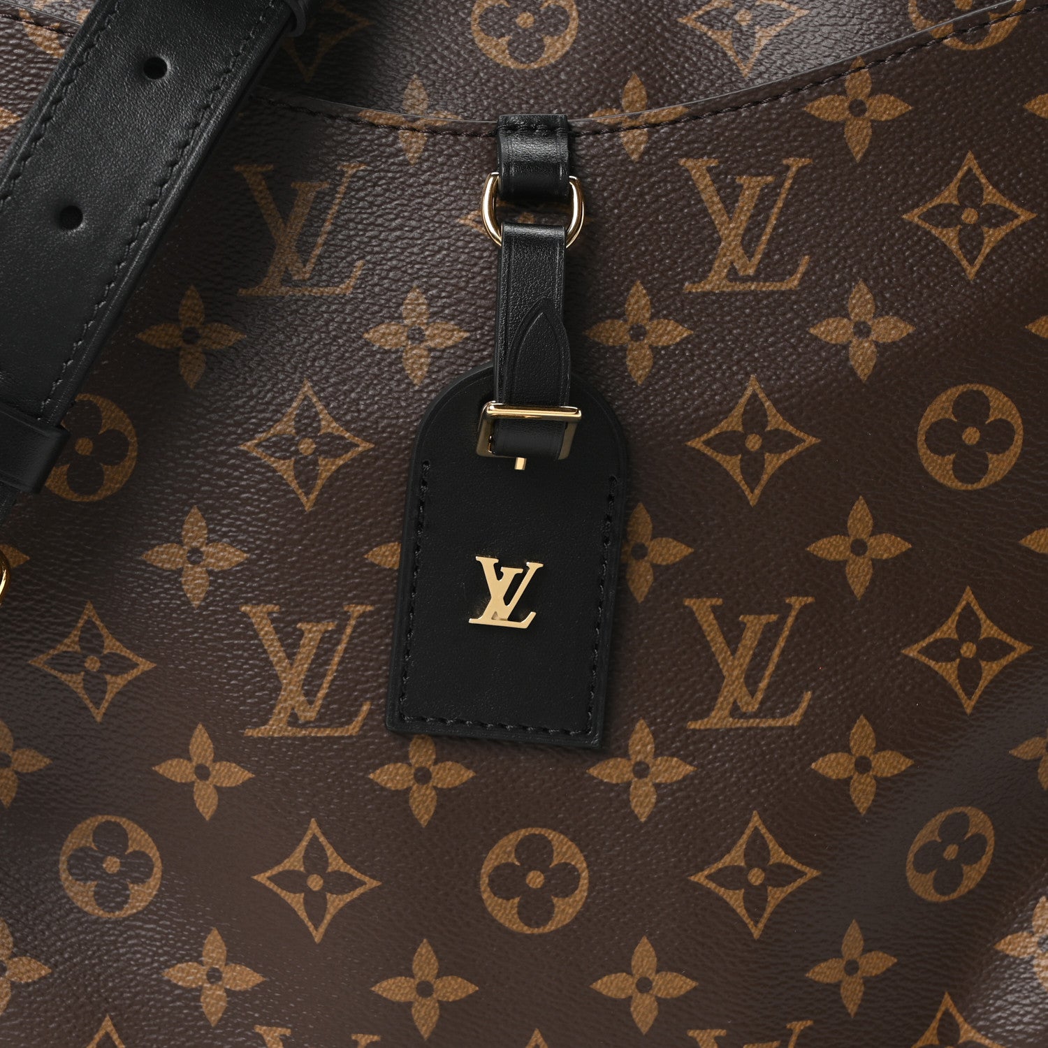 Louis Vuitton Monogram Odeon MM Black 7 of 10