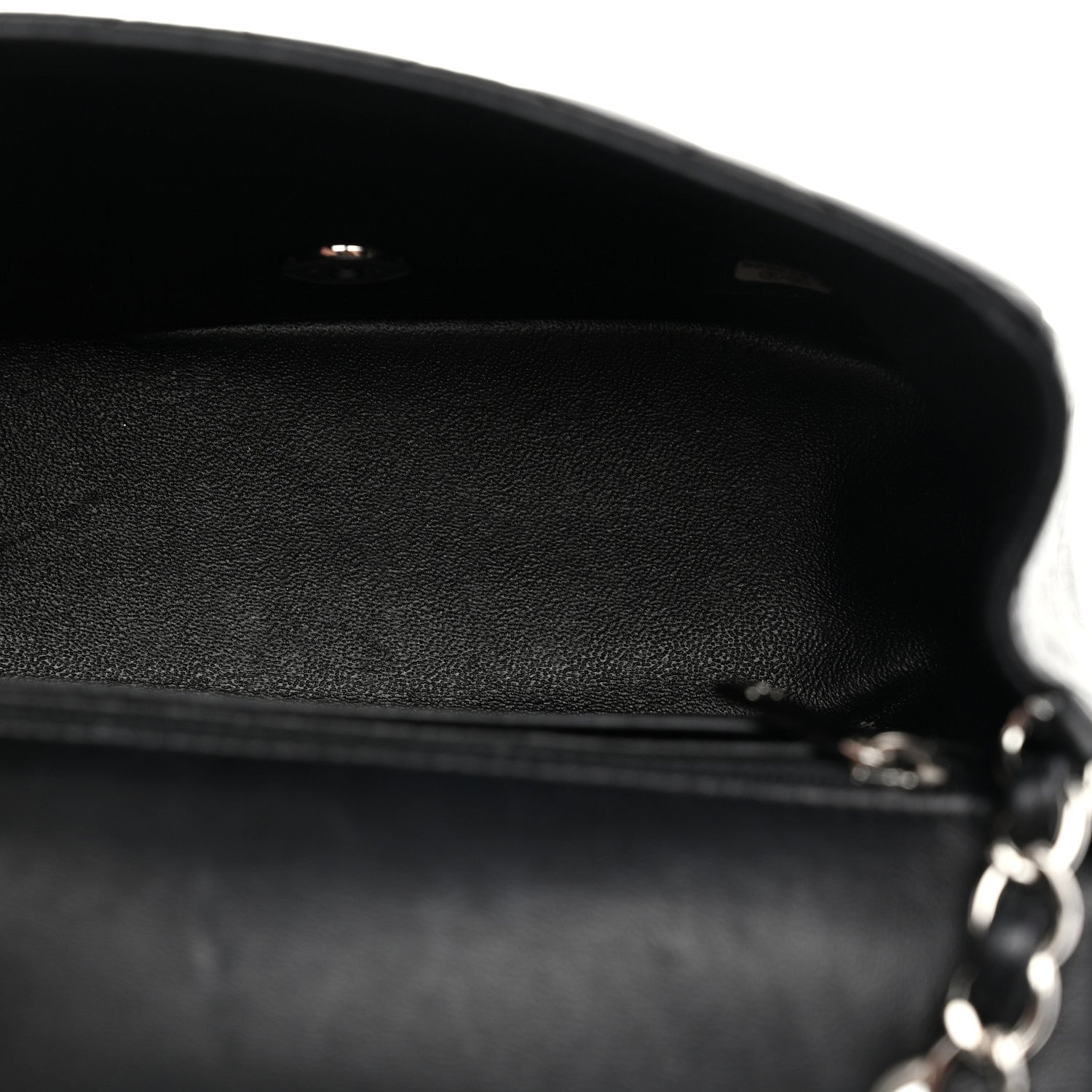 Chanel Lambskin Quilted Mini Square Flap Black 5 of 11