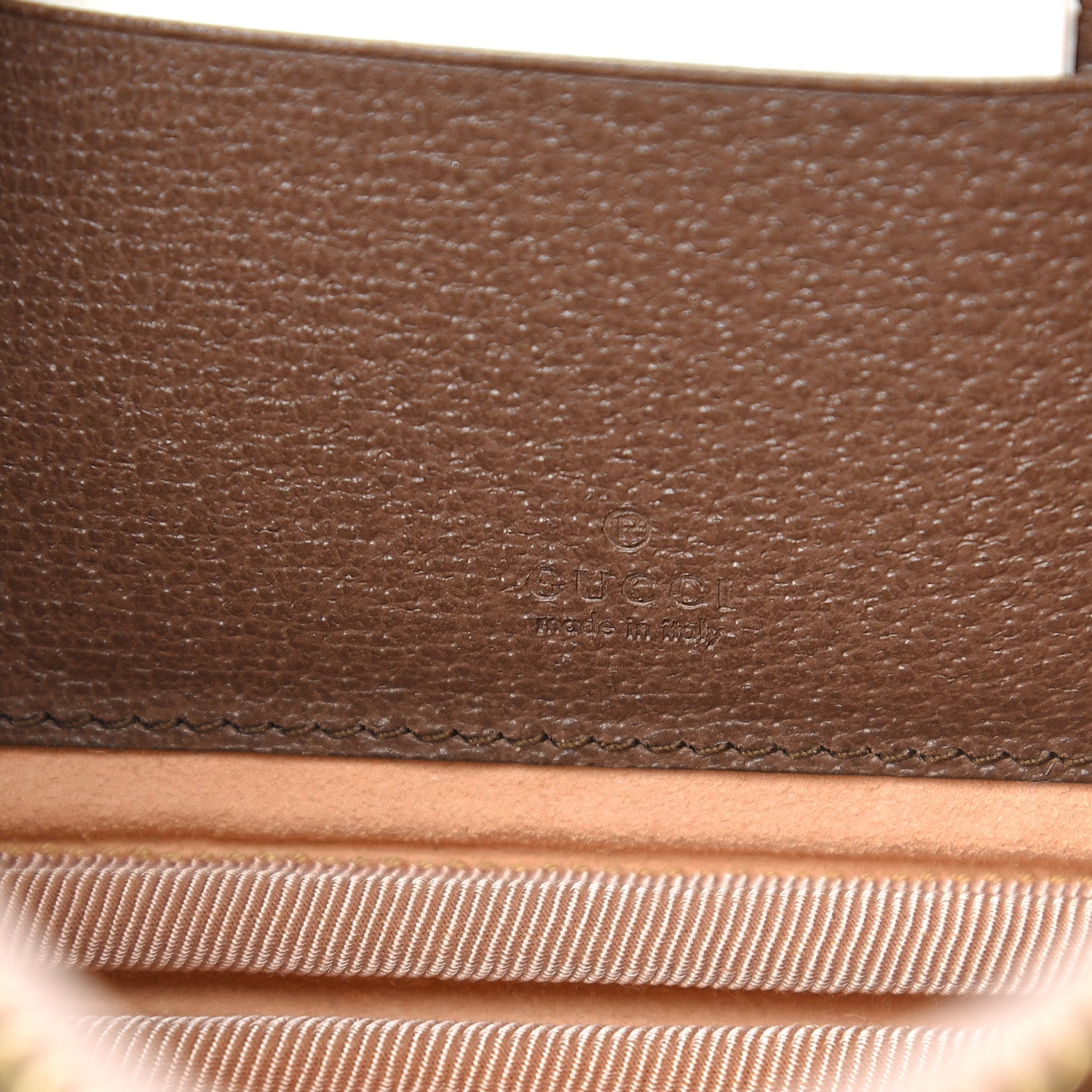 Gucci GG Supreme Monogram Web Ophidia Wristlet Beige New Acero 6 of 7