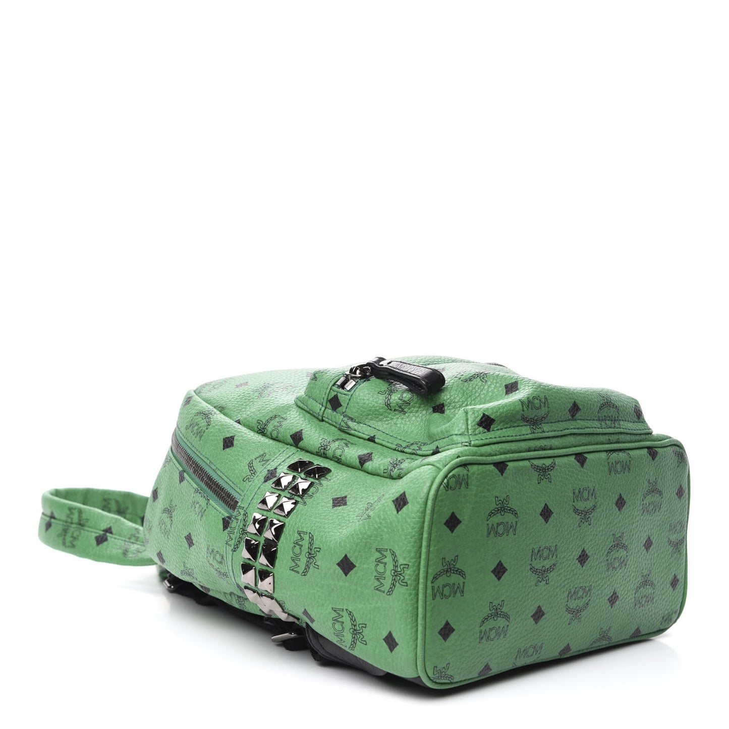 Visetos Small Side Stud Stark Backpack Green
