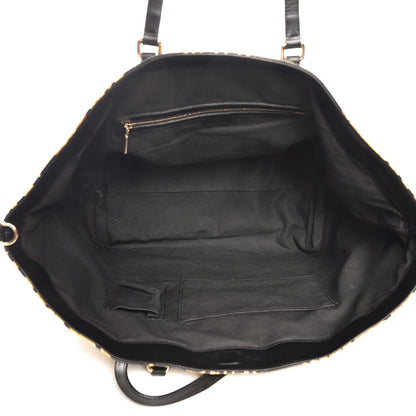 Versace PVC Barocco Printed Tote Black Gold 5 of 14