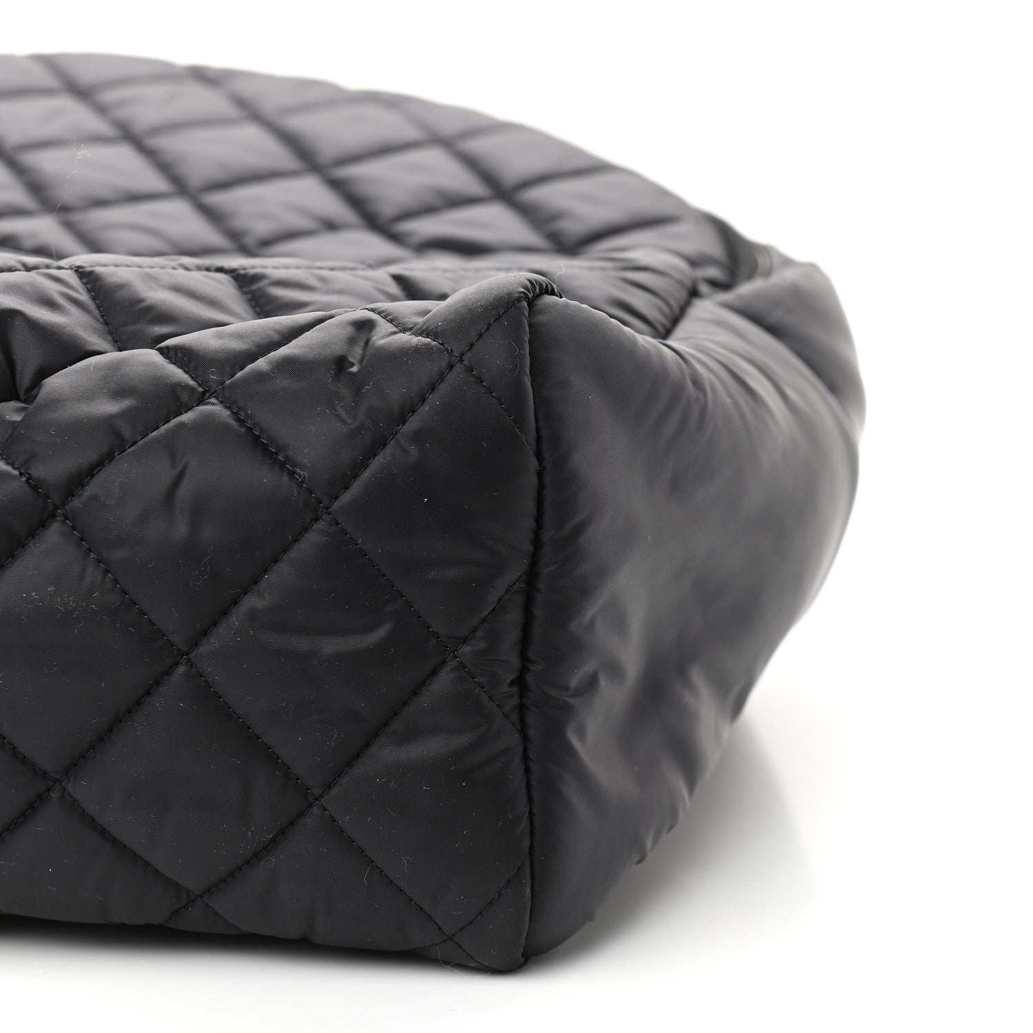 Chanel Nylon Quilted Coco Cocoon Backpack Black 8 of 8