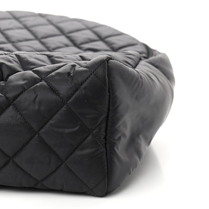 Chanel Nylon Quilted Coco Cocoon Backpack Black 8 of 8