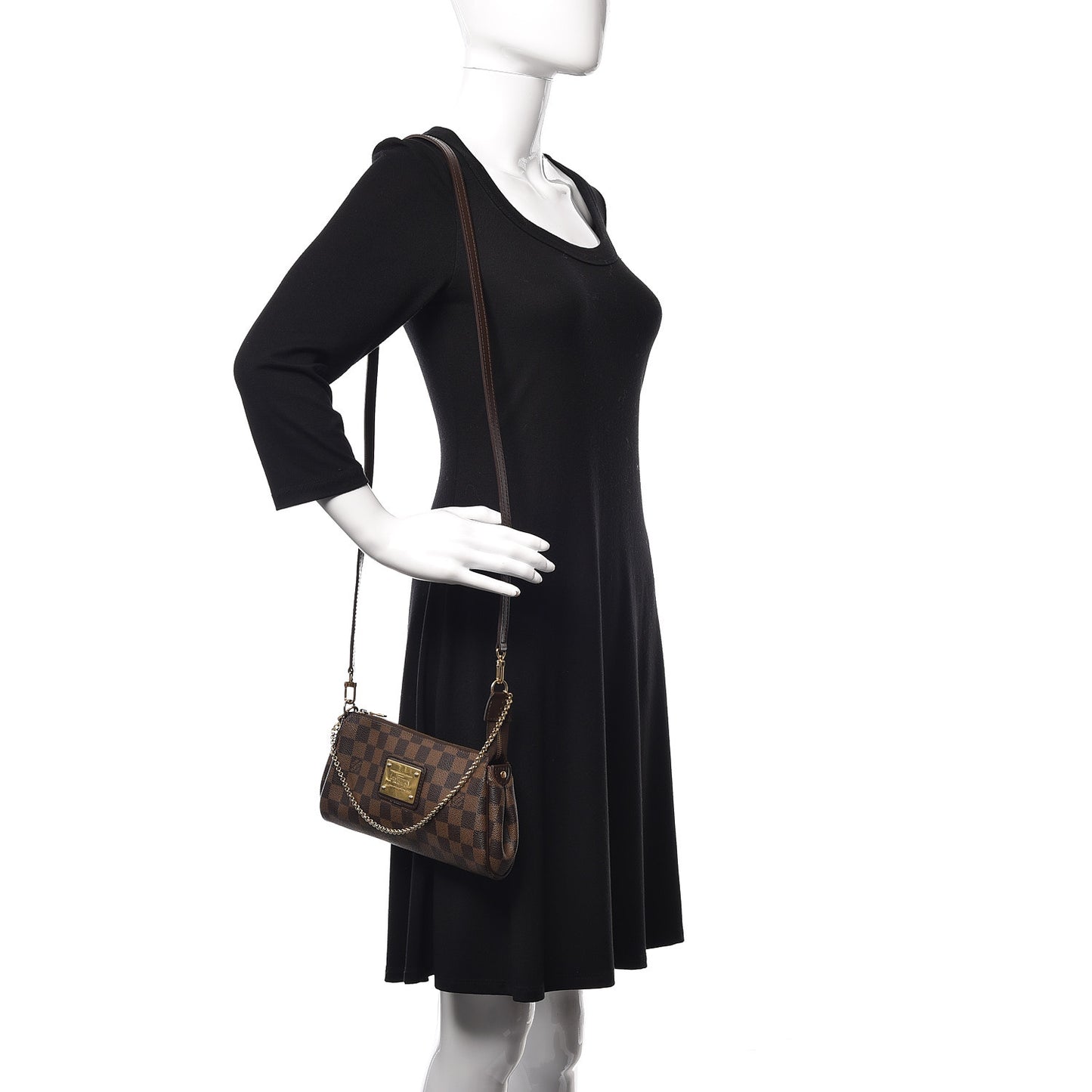 Damier Ebene Eva Clutch