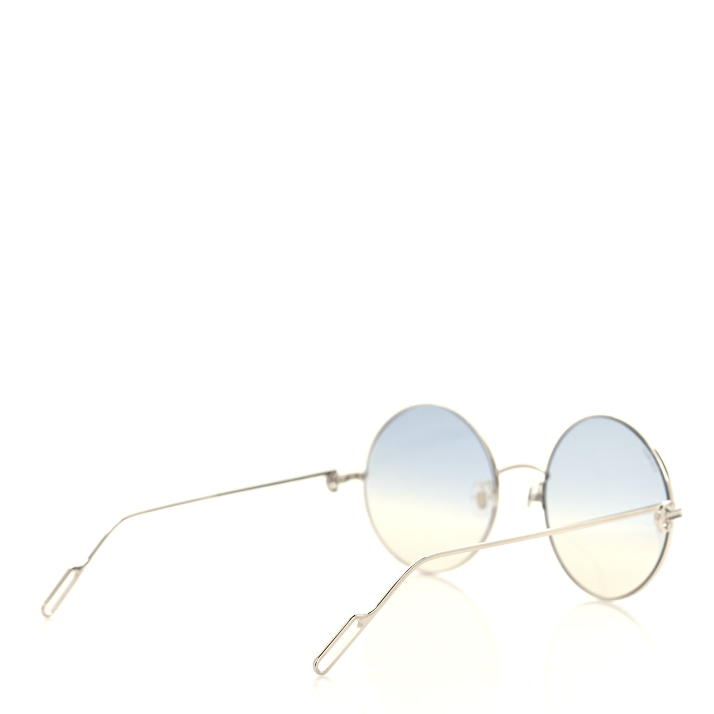 Premiere De Cartier Round Sunglasses CT0156S Blue Silver