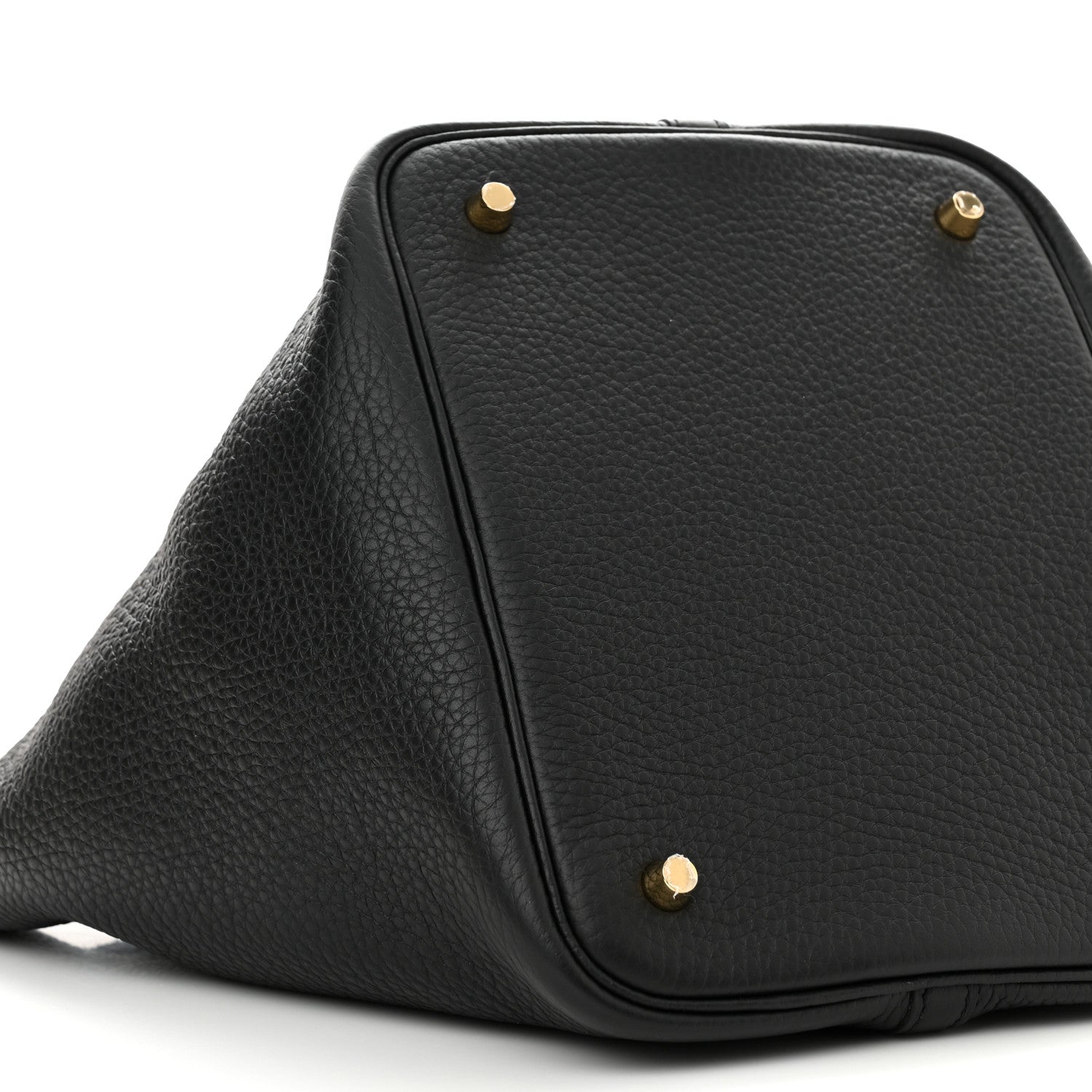 Hermes Taurillon Clemence Picotin Lock 22 MM Black 9 of 11