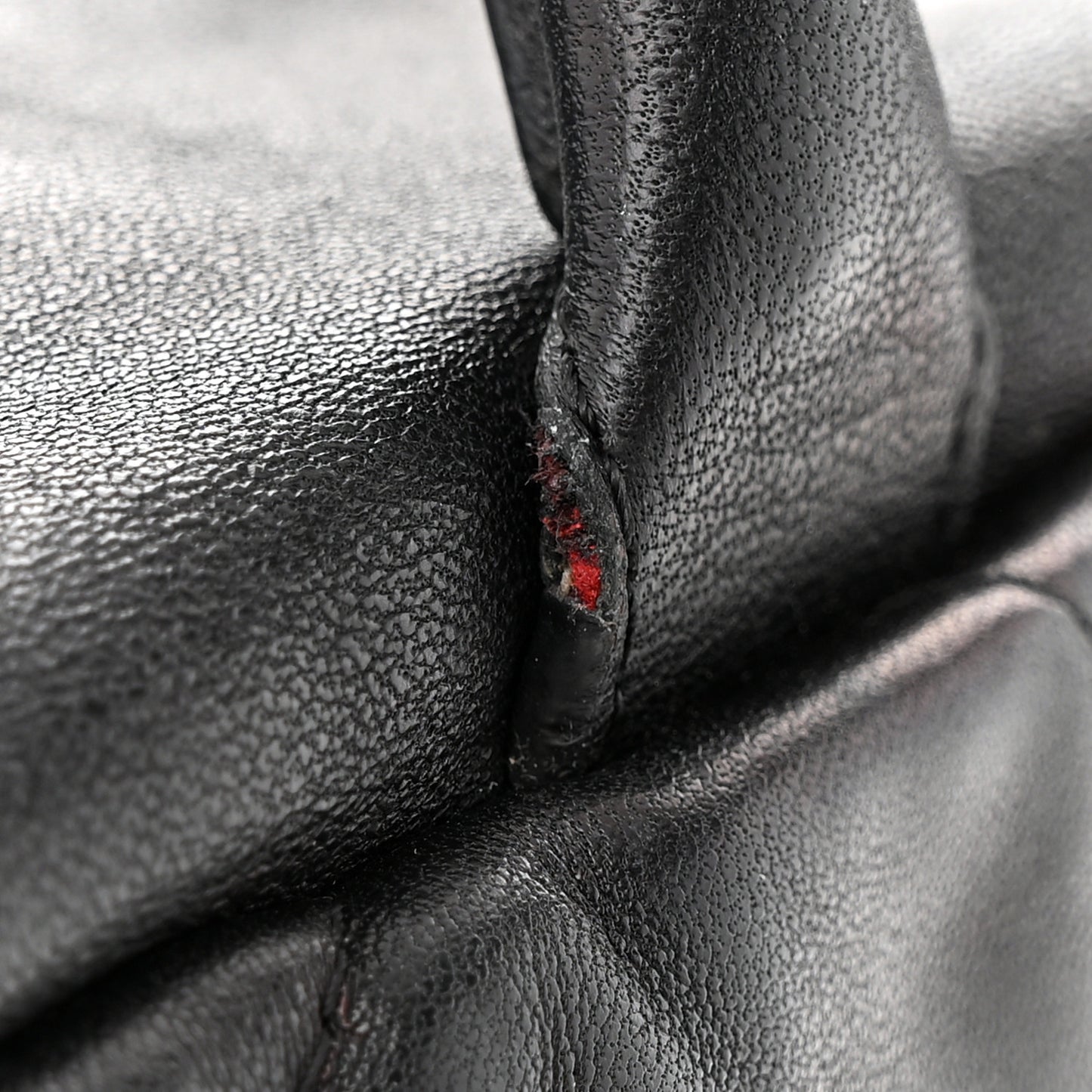 Nappa Quilted Icon Bowler Bag Black