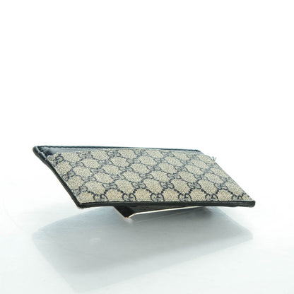 Gucci Micro GG Supreme Monogram Money Clip Navy 4 of 7