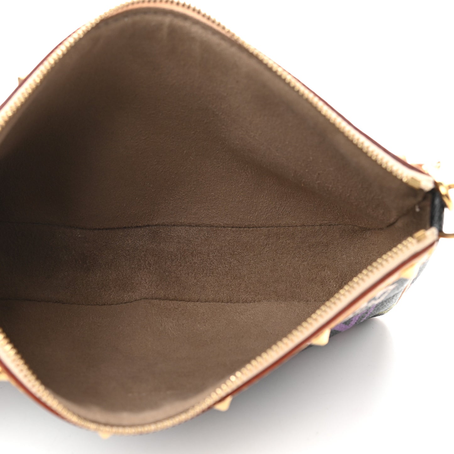 Monogram Multicolor Pochette Accessories Black