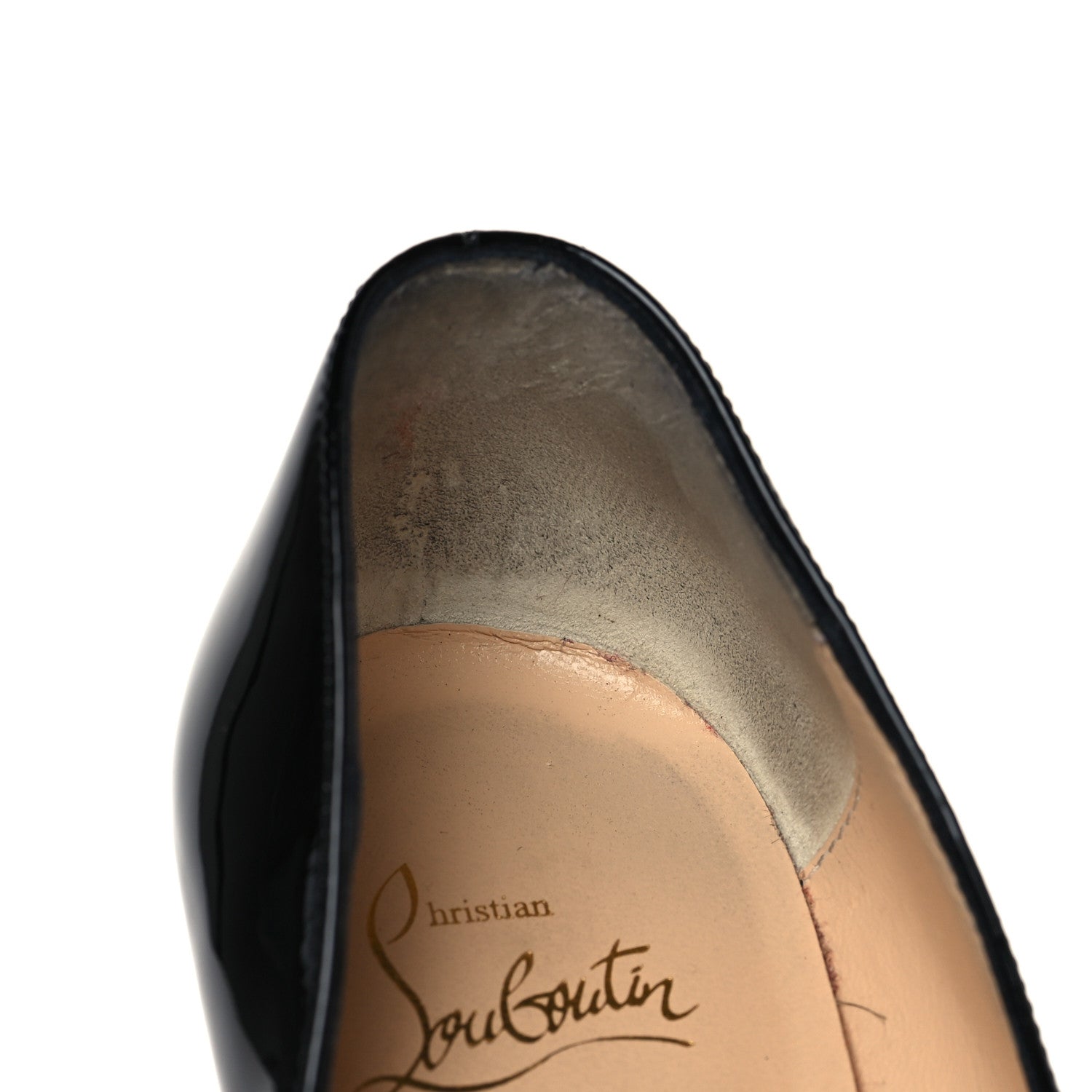 Christian Louboutin Patent Pigalle Follies 100 Pumps 38.5 Black 8 of 11