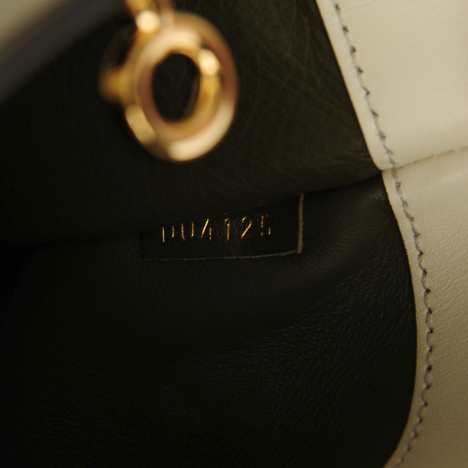 Louis Vuitton Calfskin City Steamer MM Kaki Kaki White 7 of 7