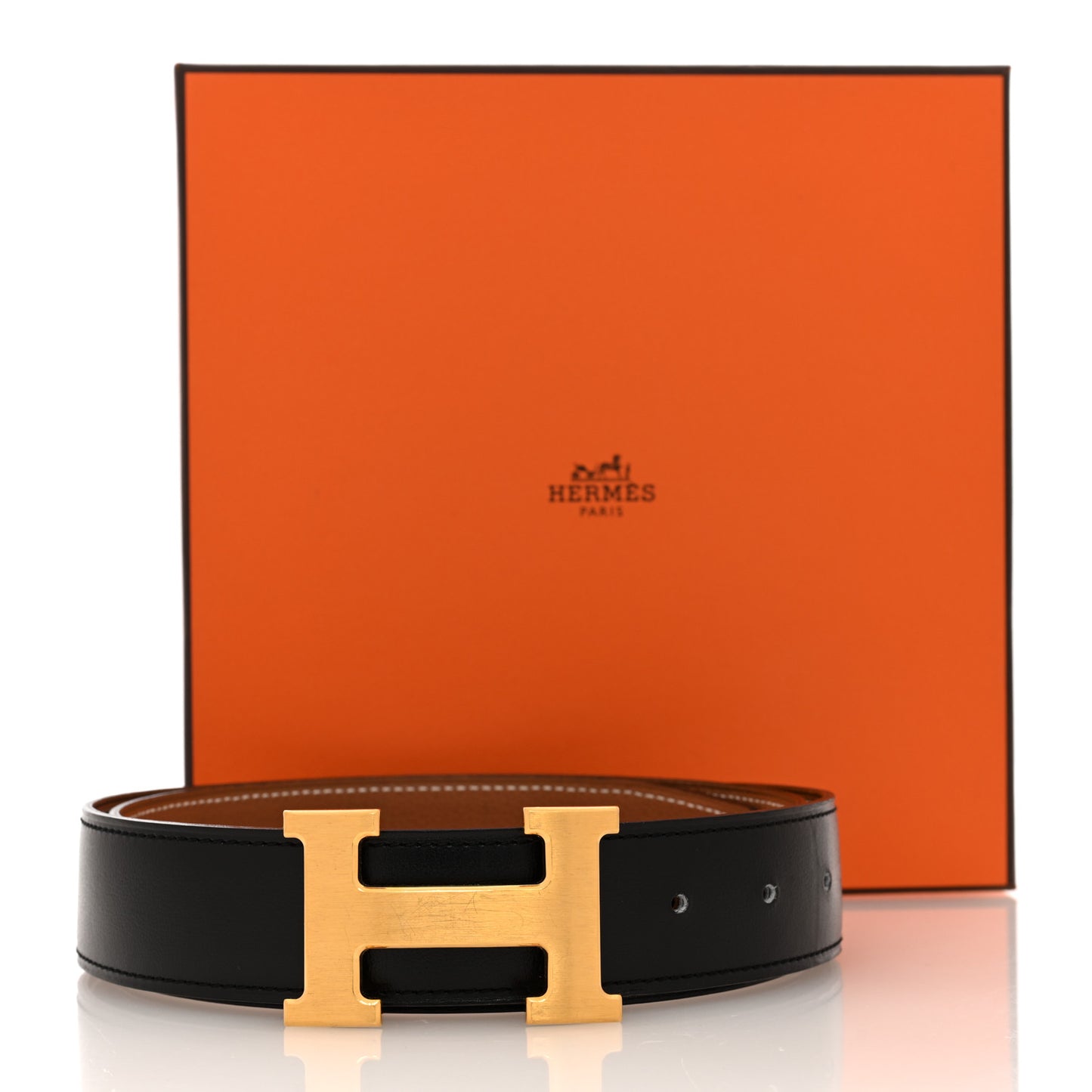 Box Togo 32mm H Belt 80 Black Gold
