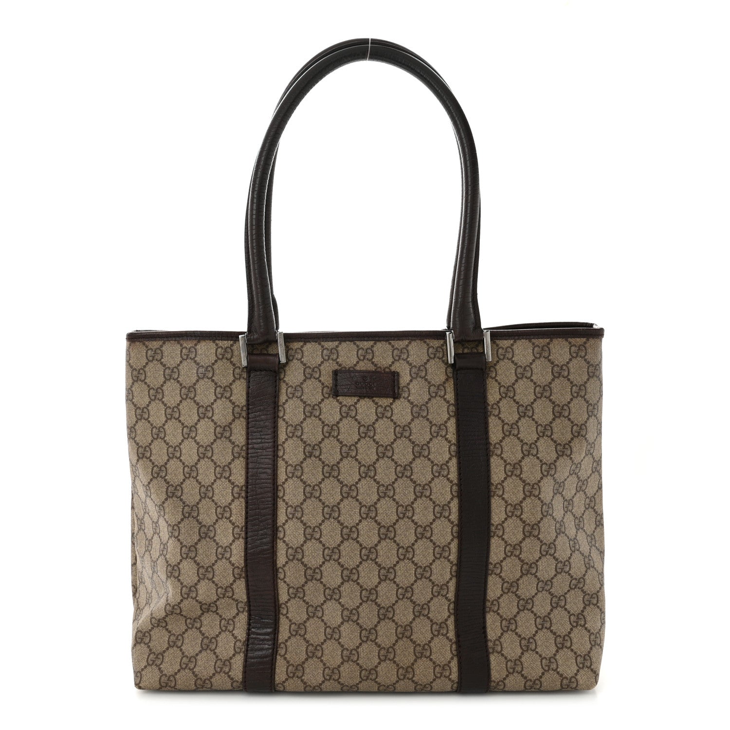 Gucci GG Plus Monogram Medium Joy Tote Dark Brown 1 of 10