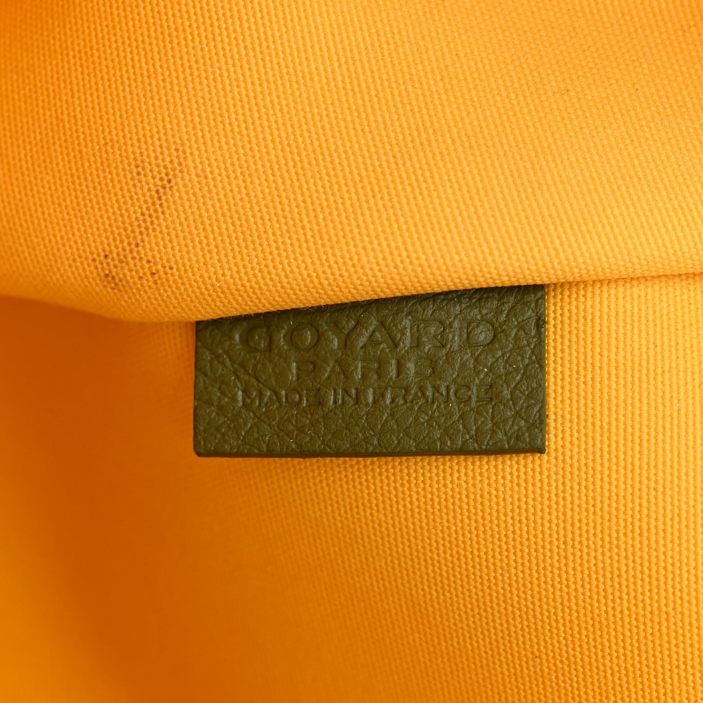 Goyardine Villette MM Tote Khaki
