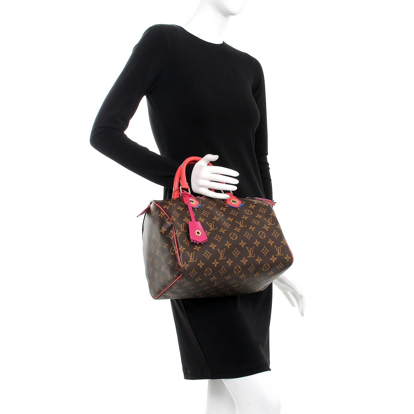 Monogram Totem Speedy 30 Flamingo