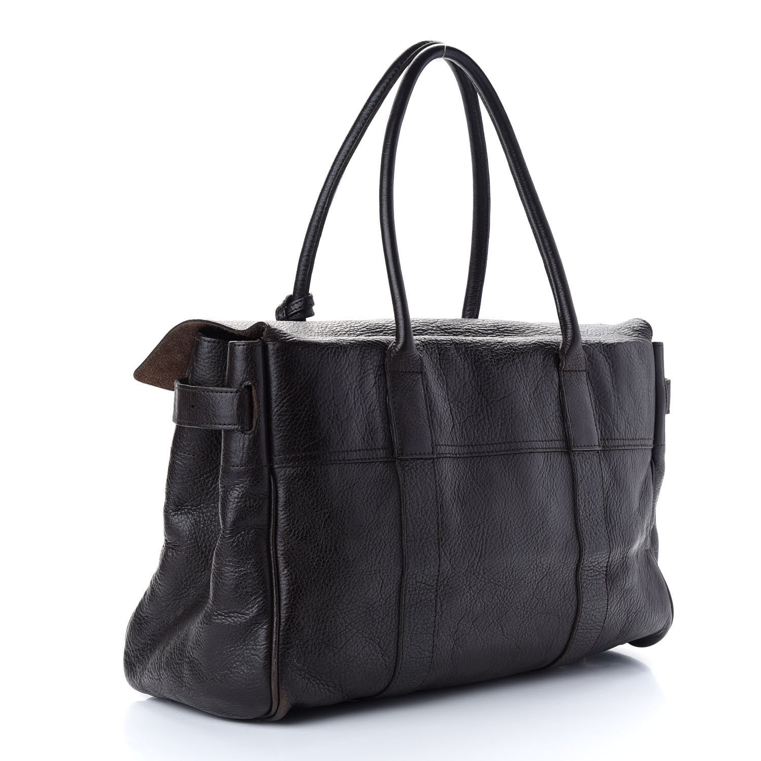 Mulberry Classic Grain Calfskin Bayswater Chocolate 3 of 16