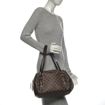 Louis Vuitton Damier Ebene Rivington GM 2 of 8