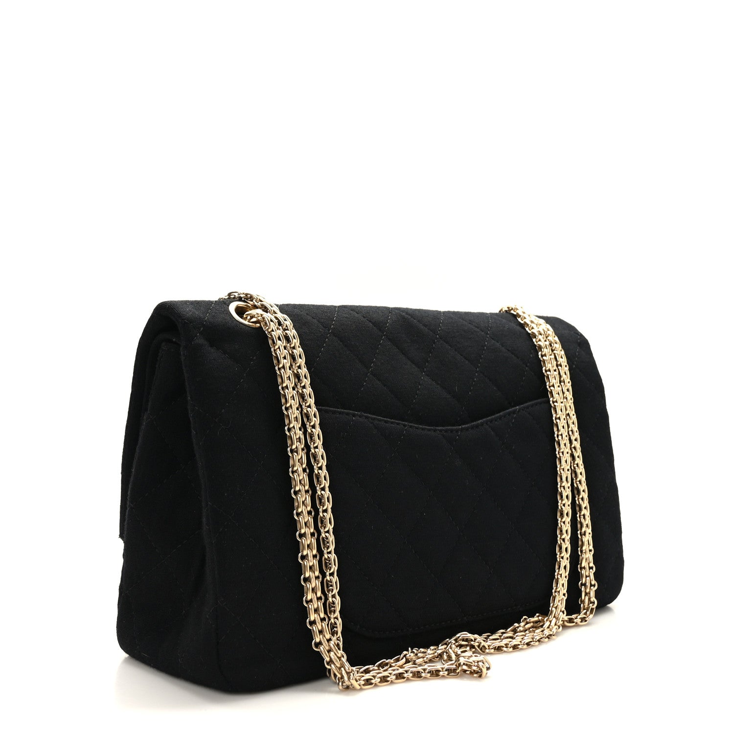 Chanel Jersey Quilted 2.55 Reissue 227 Flap Black 4 of 10