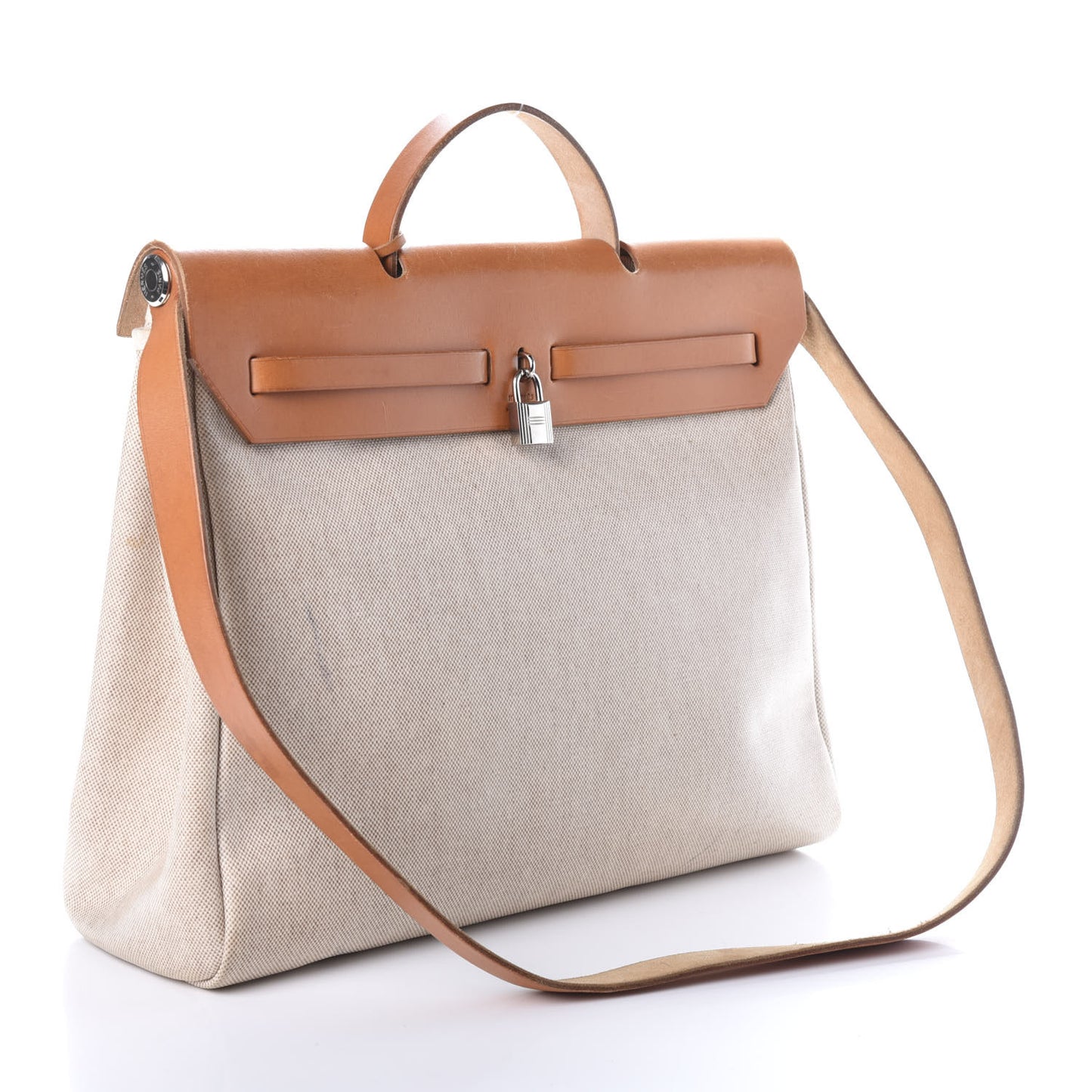 Toile Vache Calfskin Herbag 39 MM Natural