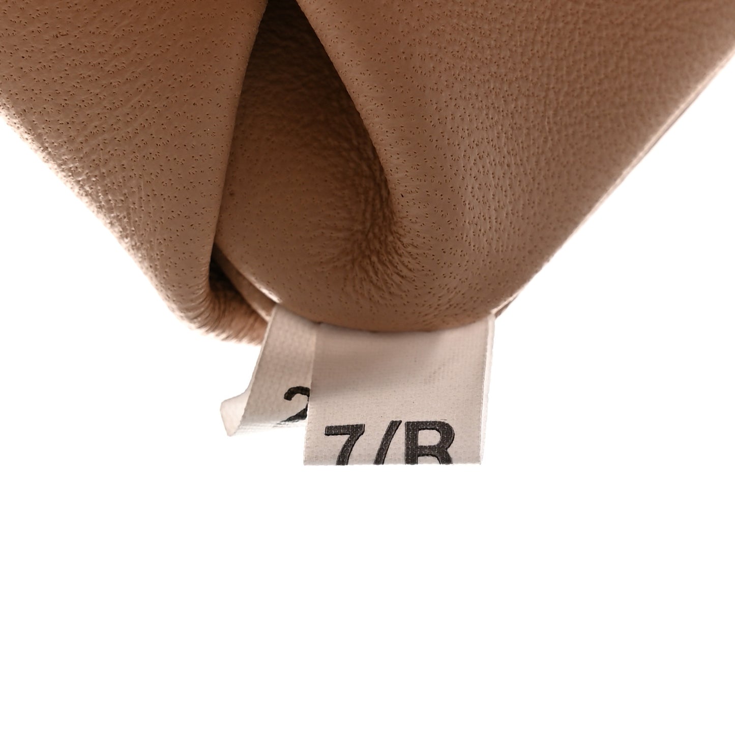 Saffiano Lux Bi-Color Promenade Dome Tote Pomice Argilla