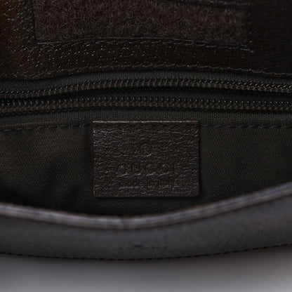 Gucci GG Monogram Web Messenger Crossbody Bag Dark Brown 5 of 8