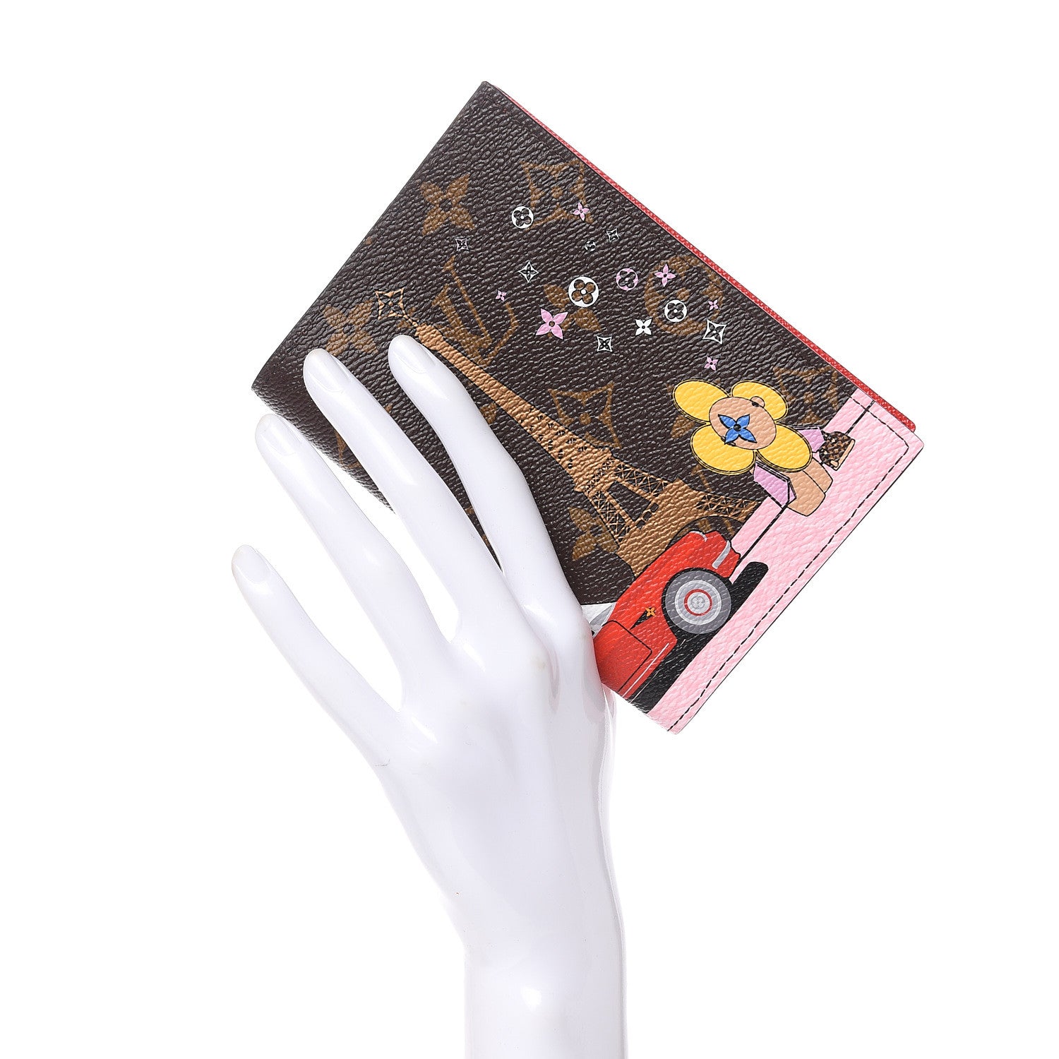 Louis Vuitton Monogram 2019 Christmas Animation Passport Cover Rouge 2 of 6