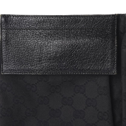 Gucci GG Monogram Double Pocket Belt Bag Black 10 of 11