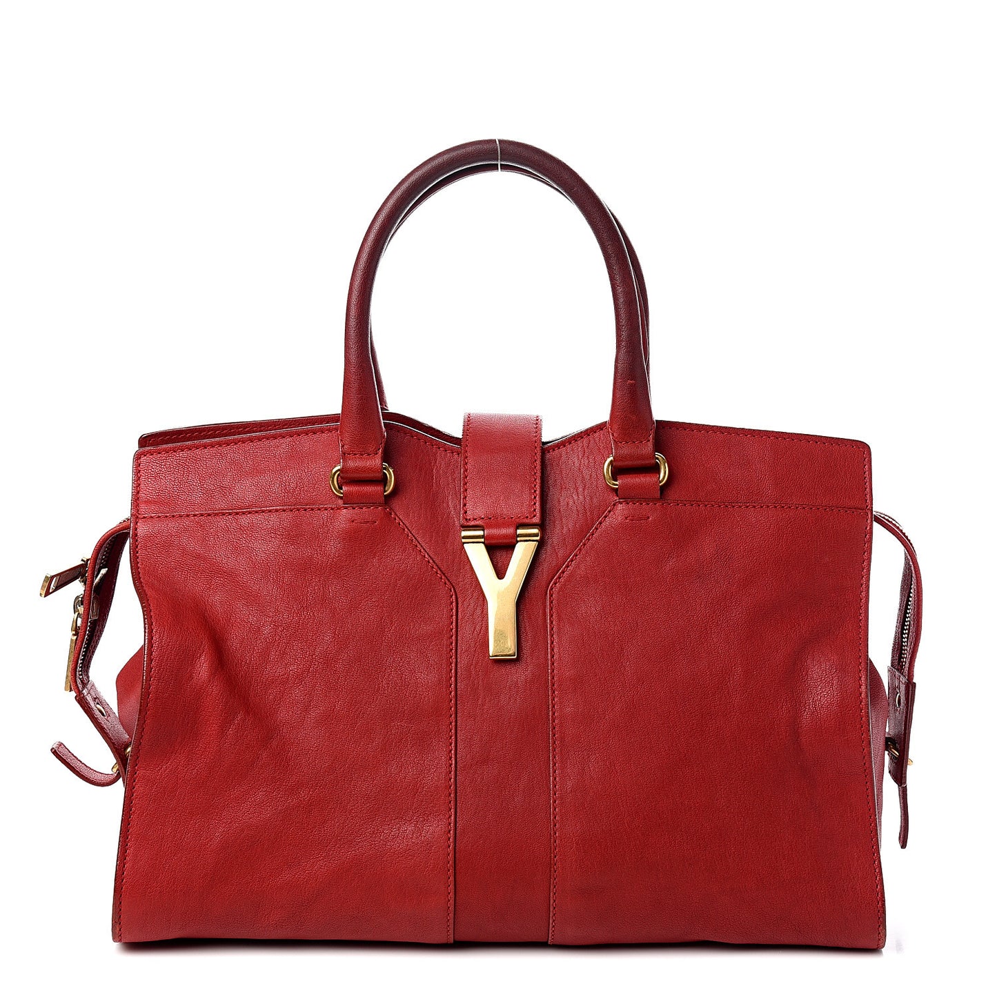 Sheepskin Medium Cabas ChYc Red