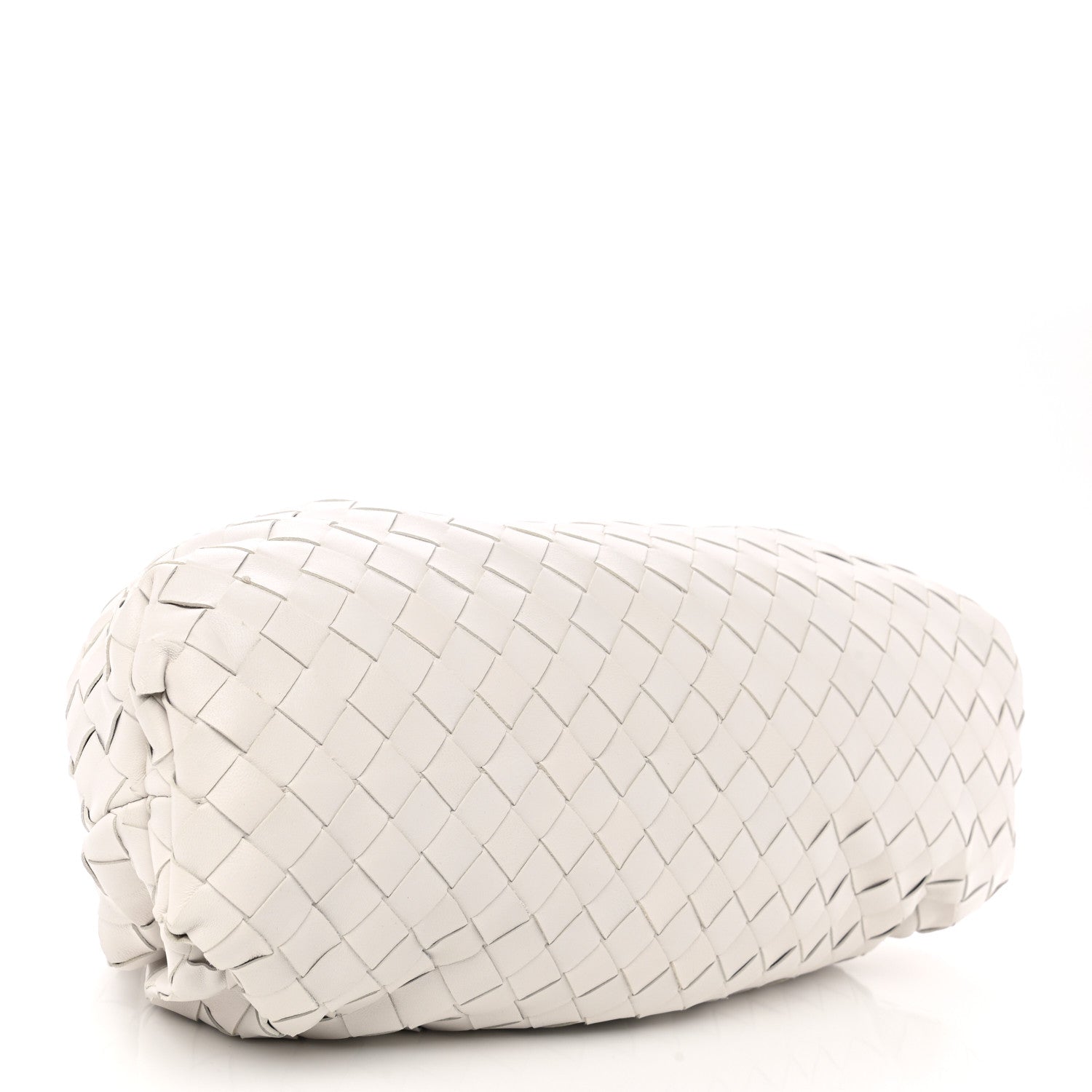 Bottega Veneta Nappa Maxi Intrecciato The Pouch Oversized Clutch Plaster 4 of 10