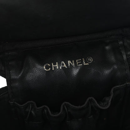 Chanel Caviar Vanity Cosmetic Case Black 6 of 9