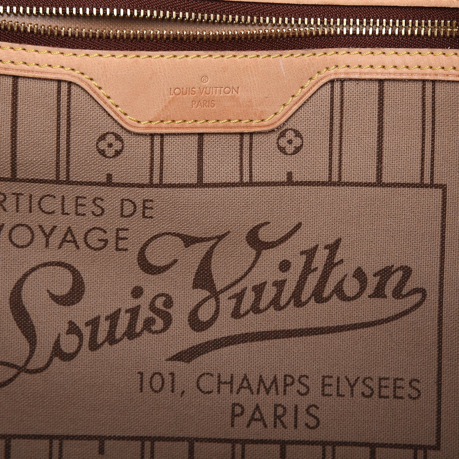 Louis Vuitton Monogram Neverfull GM 7 of 8