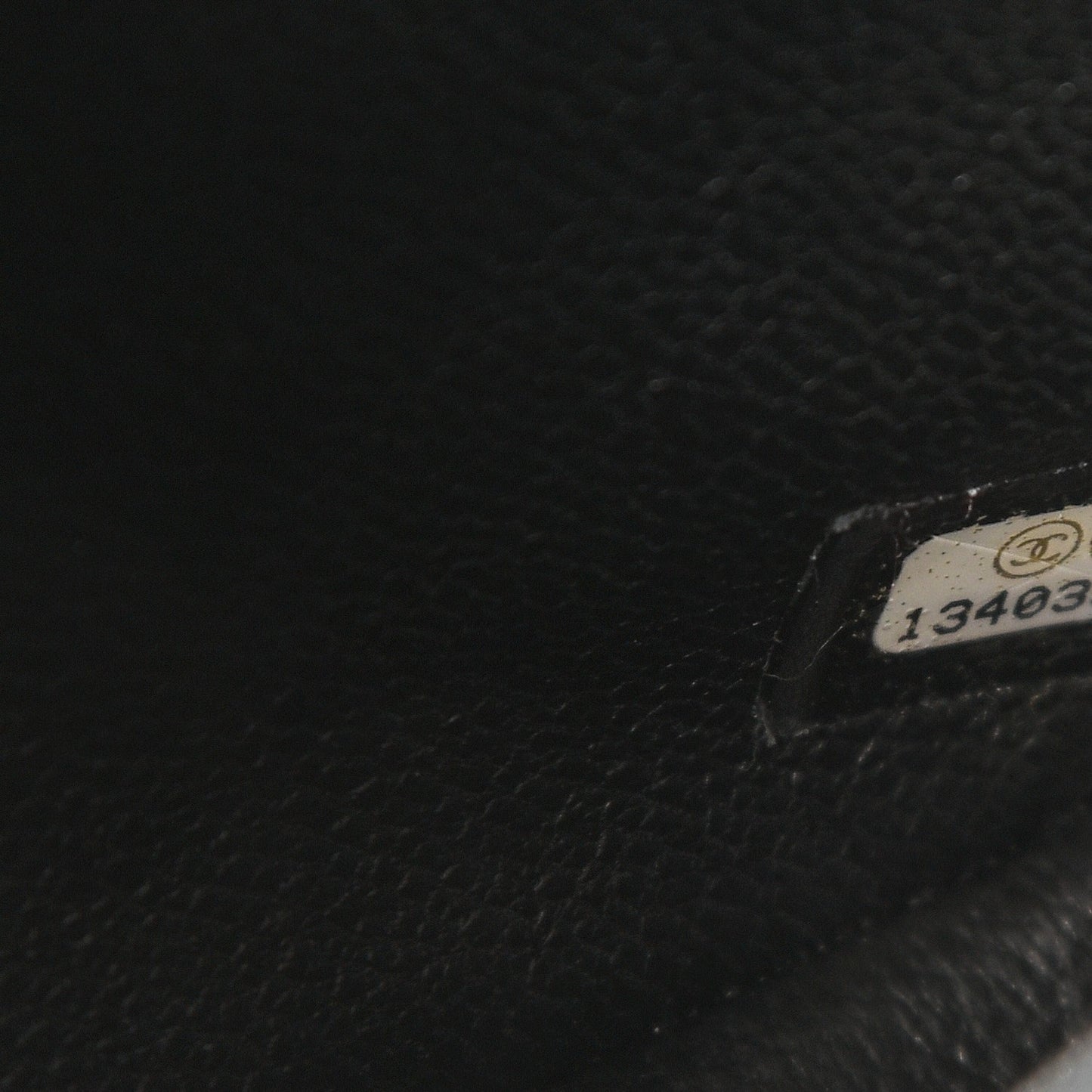 Caviar Quilted Mini Square Flap Black