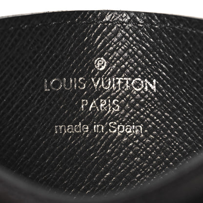 Louis Vuitton Epi Card Holder Black 6 of 6