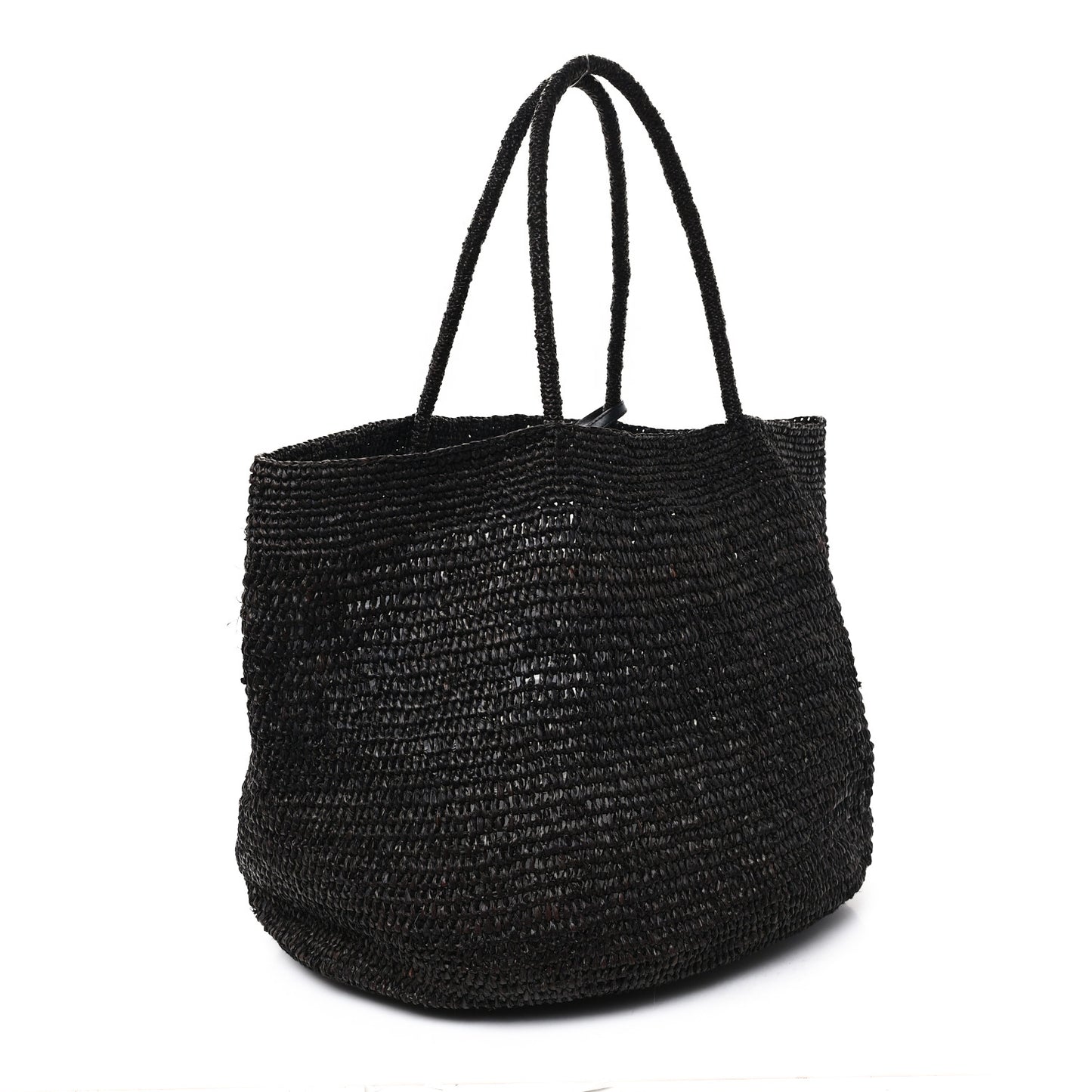 Raffia Oregon Bag Black
