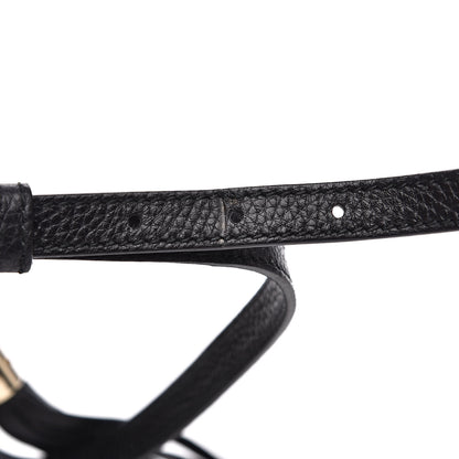 Gucci Pebbled Calfskin Small Soho Disco Bag Black 8 of 12
