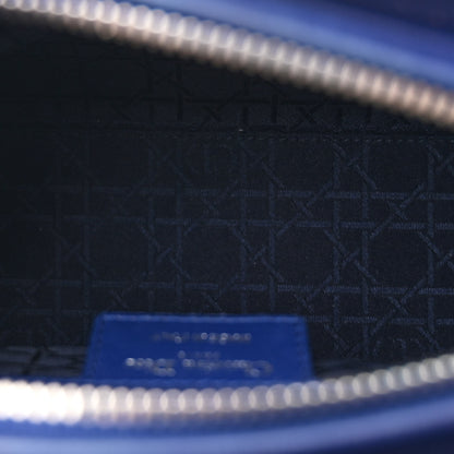 Christian Dior Lambskin Cannage Medium Lady Dior Blue 5 of 11