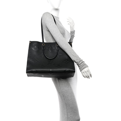 Louis Vuitton Empreinte Monogram Giant Onthego GM Black 2 of 11