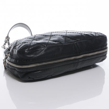 Chanel Calfskin Expandable Stitched Tote Black 4 of 7
