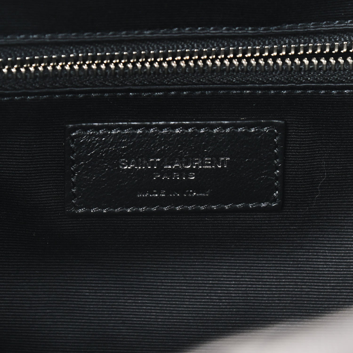 Saint Laurent Lambskin Mixed Matelasse Joan Bowling Bag Black 6 of 8