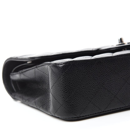 Chanel Caviar Quilted Medium Double Flap Black 6 of 12