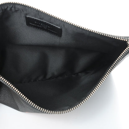 Givenchy Textured Coated Canvas Bambi Print Medium Cosmetic Pouch Black 5 of 7